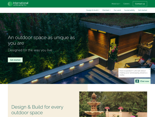 Desktop website